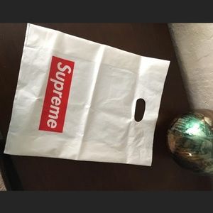 Supreme plastic bag